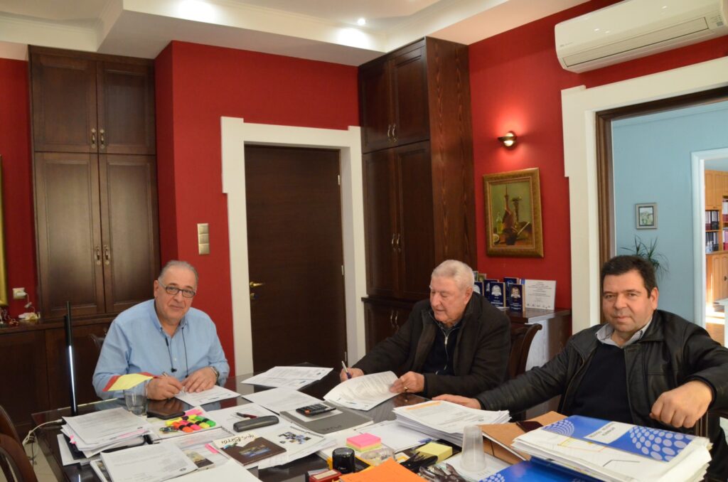 Ξεκινά και η δεύτερη φάση διευθέτησης της κοίτης του Αλιάκμονα – Υπογράφτηκε σήμερα η σύμβαση με τον ανάδοχο