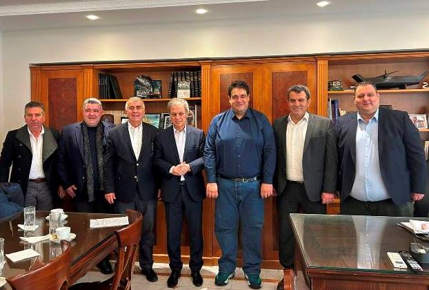 Ο  Αναπληρωτής Υπουργός Εσωτερικών Θ. Λιβάνιος στην Περιφερειακή Ενότητα Καστοριάς.