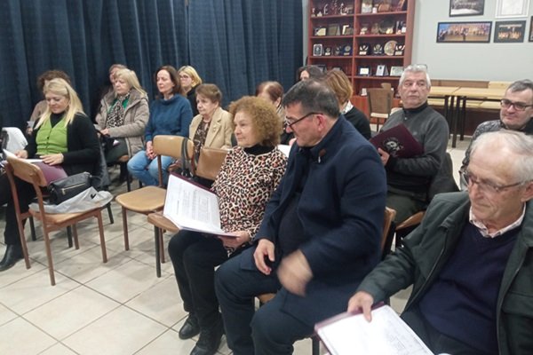 Ο Πύρρος Δήμας στον Π.Σ. «Αθ. Χριστόπουλος» – ΦΩΤΟ