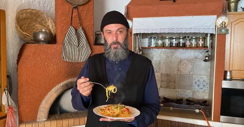 Μακαρονάδα με λαχανικά νηστίσιμη από τον Πατέρα Παρθένιο