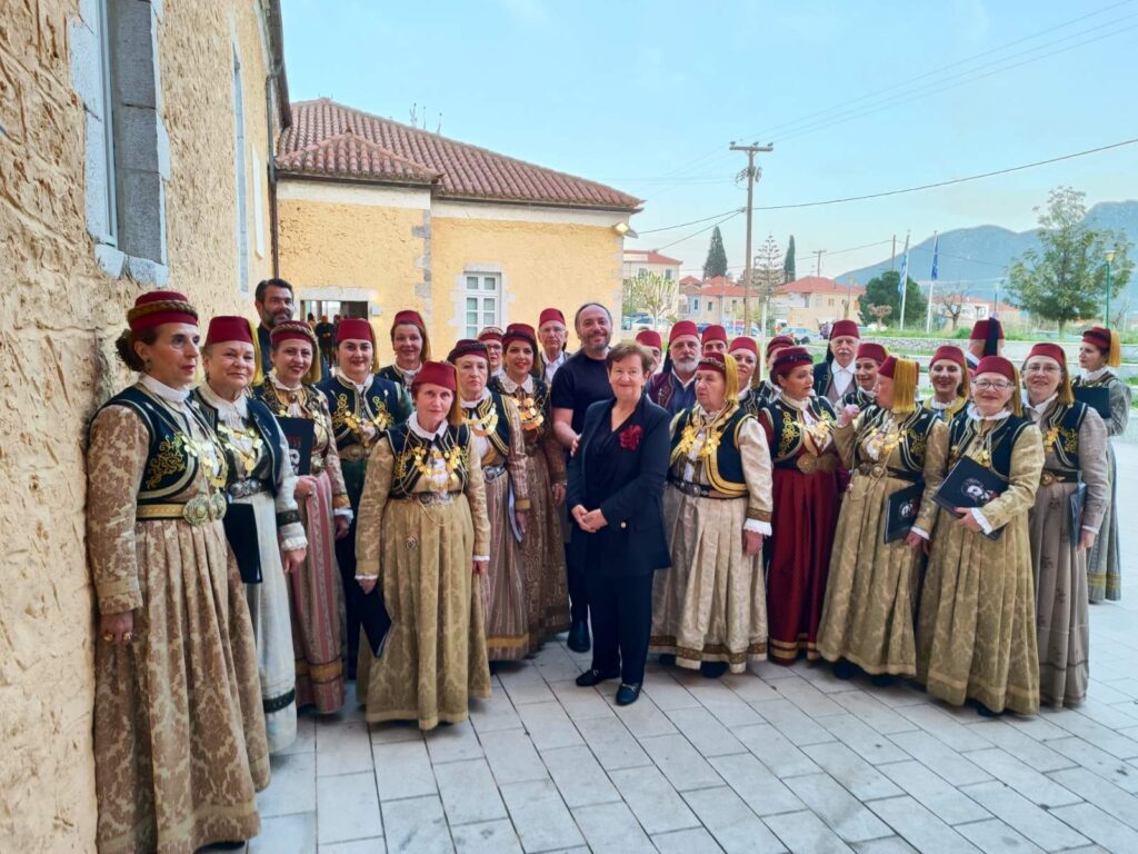 Ο Σύλλογος Αθανάσιος Χριστόπουλος στο 2ο Χορωδιακό Φεστιβάλ στο Λεωνίδιο Κυνουρίας