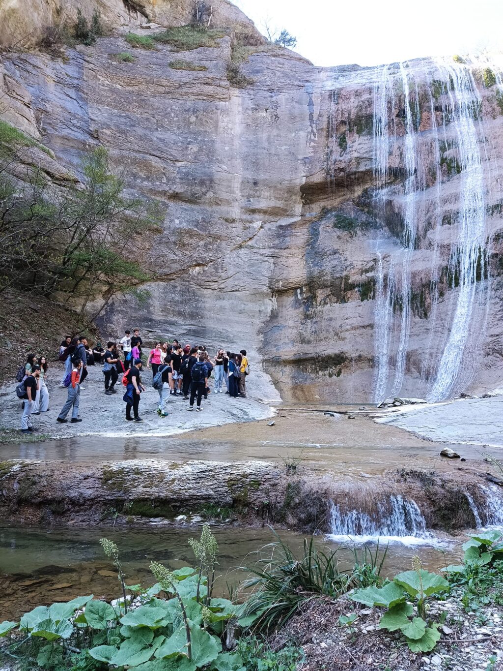 Το 3° Λύκειο Ηρακλείου Κρήτης ξεναγήθηκε στον καταρράκτη της Αγίας Άννας