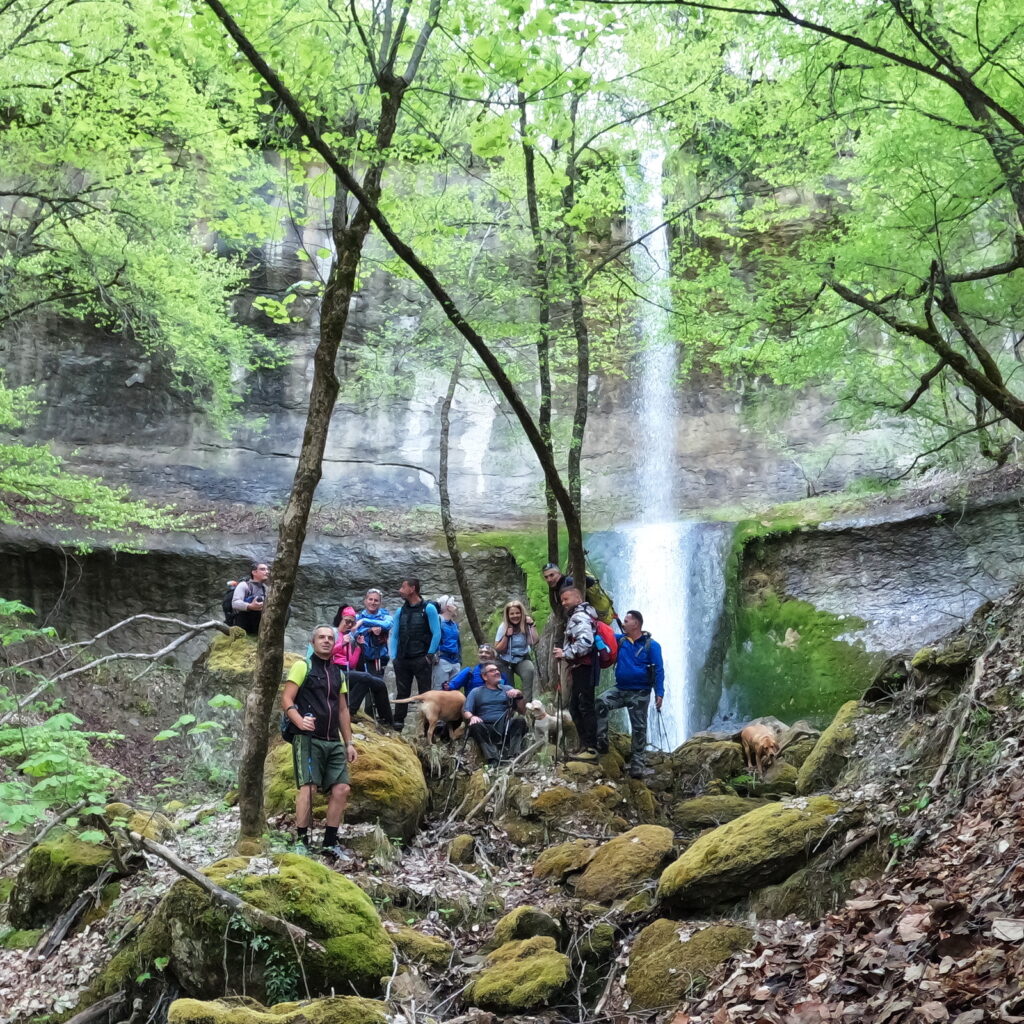 Ο ΣΟΔΚ στους καταρράκτες στο Πετροπουλάκι