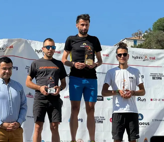 Πρώτος ο Βαγγέλης Νούλας στον Hydra Trail Marathon – Πρώτος στην κατηγορία του ο Θωμάς Παρτσάνης