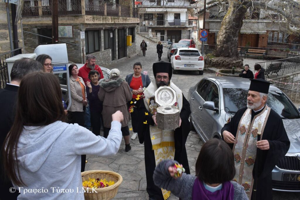 Μεθέορτα της ελεύσεως τῆς Τιμίας Κάρας του Αγίου Καλλινίκου στήν Μητρόπολη Καστορίας