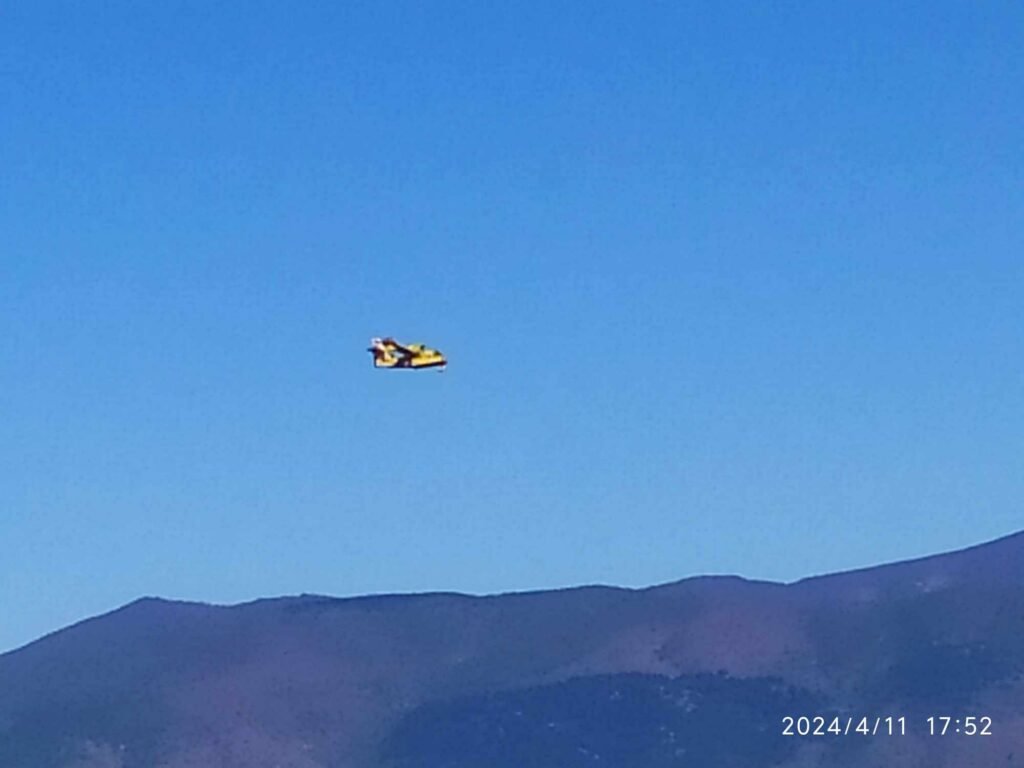 Νέα  πυρκαγιά ξέσπασε στον Τρίλοφο  του Γράμμου