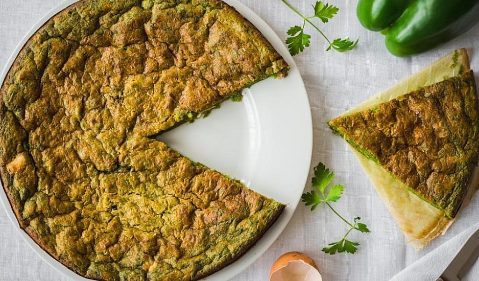 Νηστίσιμη σπανακόπιτα χωρίς φύλλο, με λίγα υλικά