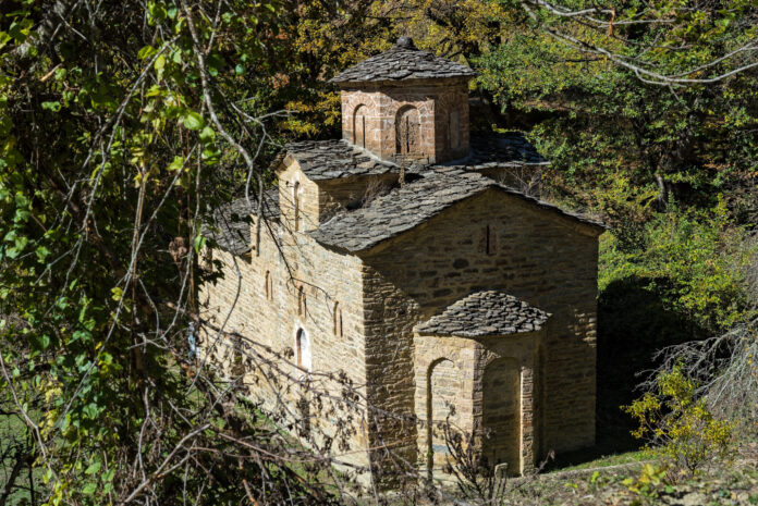 The,Church,Of,The,Historic,Monastery,Of,Agios,Zacharias,On
