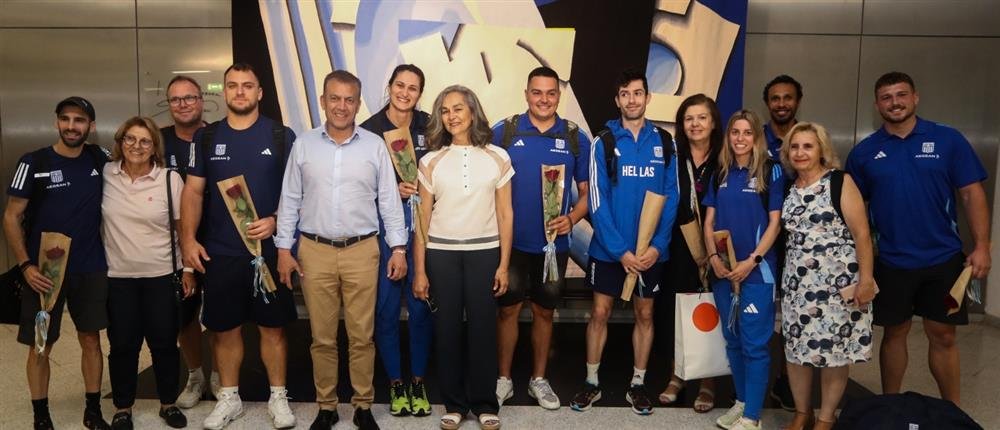 Τεντόγλου: Η επιστροφή του με το χρυσό μετάλλιο στην Αθήνα (εικόνες)