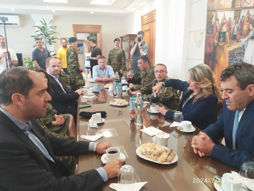 Φύλαξη συνόρων και λίμνη “Γκιστόβα” έθεσε ο Δ. Σαββόπουλος στον υφυπουργό Γ. Κεφαλογιάννη