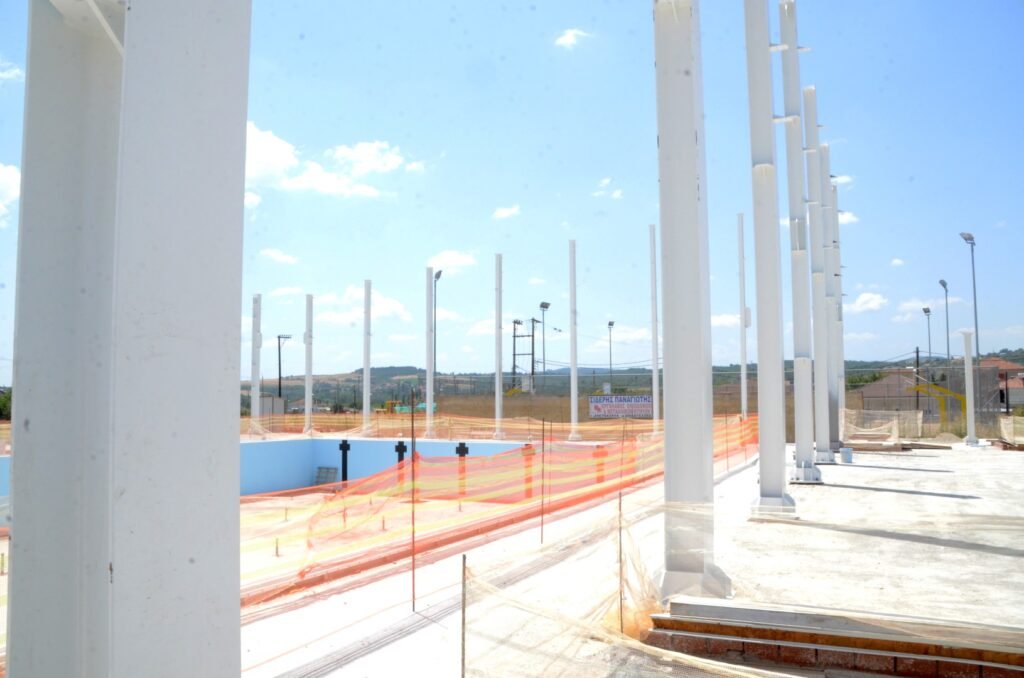 Προχωρά η κατασκευή του πρώτου πράσινου κολυμβητηρίου της χώρας στο Άργος Ορεστικό