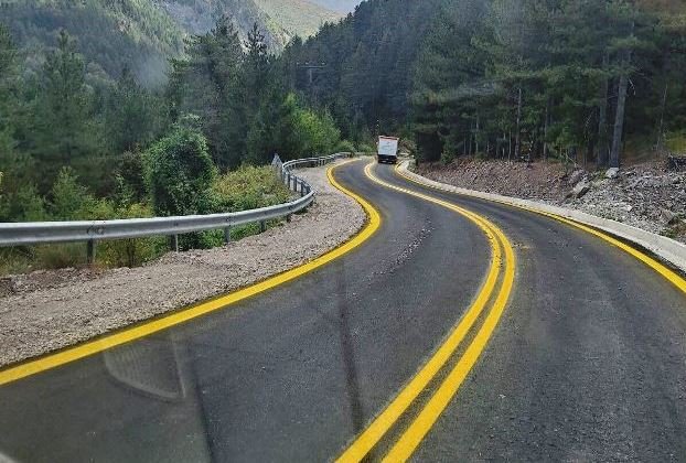 Ολοκληρώθηκε με την Διαγράμμιση το έργο Λιανοτόπι – Γράμμος, από την Περιφερειακή Ενότητα Καστοριάς