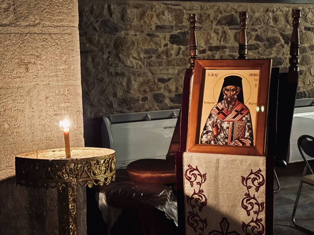 Αγρυπνία για τον Άγιο Διονύσιο στην Ιερά Μονή Παμμεγίστων Ταξιαρχών (Τσούκας) Καστοριάς