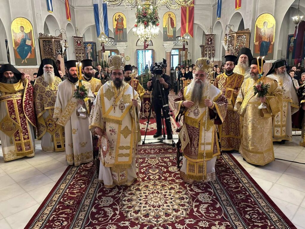 Το Ιερό Λείψανο της Οσίας Σοφίας στην Σκύδρα – Συμμετοχή του Σεβ. Μητροπολίτου μας κ. Καλλινίκου, στους εορτασμούς του Ι.Ν. Αγίου Στεφάνου Σκύδρας
