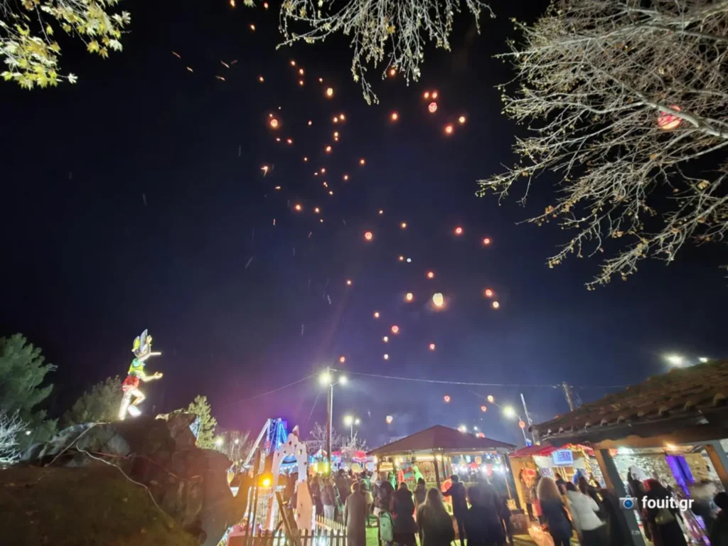 Τα φαναράκια των ευχών από ψηλά! (βίντεο)