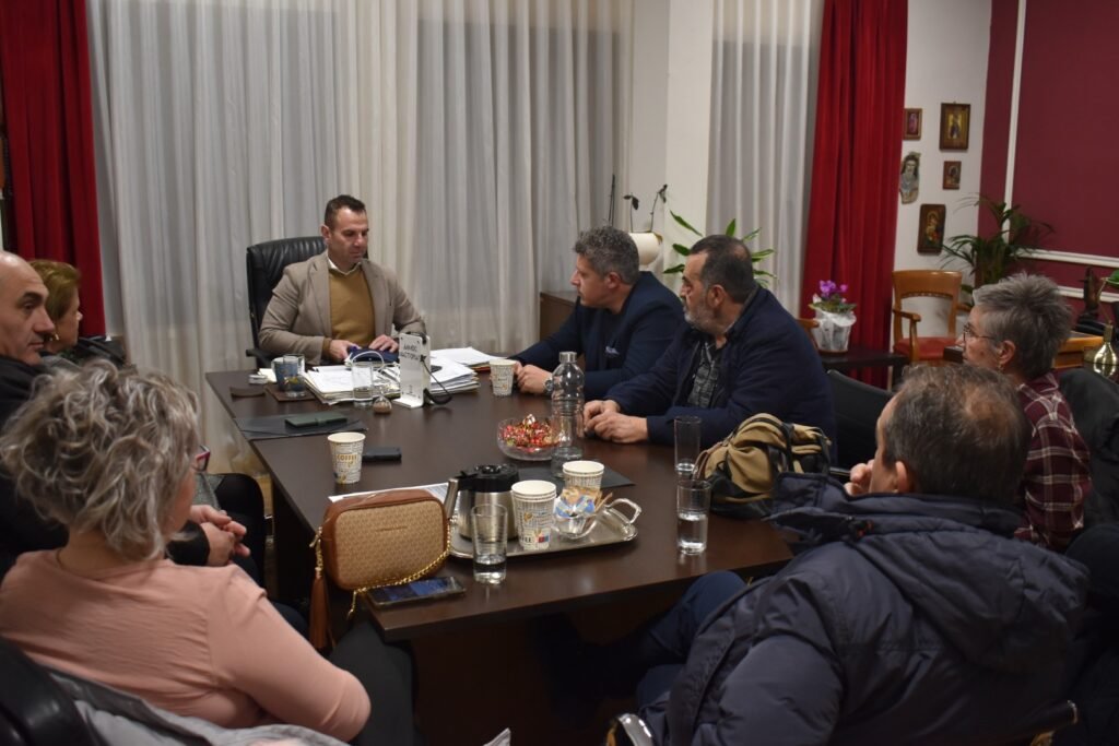 Συνάντηση Κορεντσίδη με την Ένωση Προέδρων Τοπικών και Κοινοτικών Κοινοτήτων Π.Ε. Καστοριάς