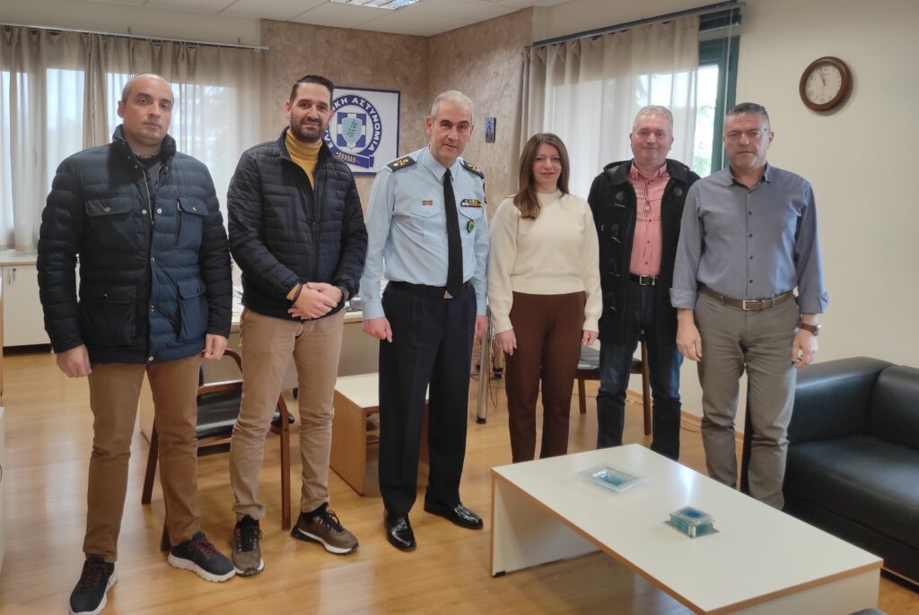 Επίσκεψη της Ένωσης Αστυνομιών Υπαλλήλων Καστοριάς στον Γενικό Περιφερειακό Αστυνομικό Δ/ντή Δυτικής Μακεδονίας