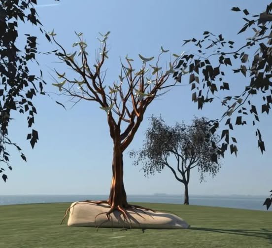 Τέμπη: Το “Δέντρο της Μνήμης” στη Νέα Παραλία Θεσσαλονίκης (εικόνες)