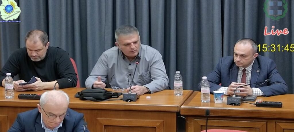 Η τοποθέτηση του  Χαράλαμπου Καραταγλίδη στην συνεδρίαση της Εδαφικής Επιτροπής του ΔΑΜ