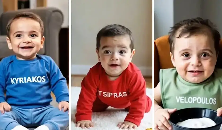 Τεχνητή νοημοσύνη: Μετέτρεψε πολιτικούς σε μωρά – Το βίντεο που έγινε viral