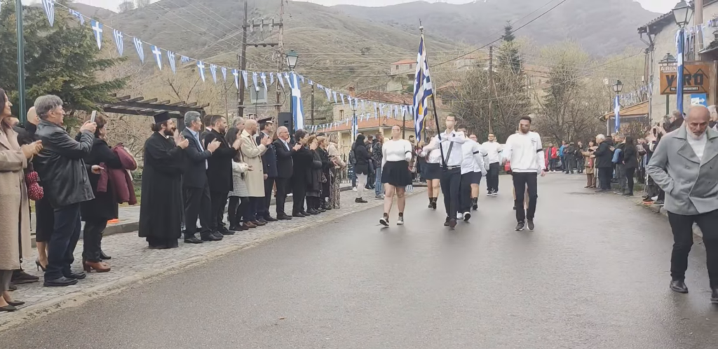 Με λαμπρότητα τιμήθηκε στην Πρέσπα η επέτειος της 25ης Μαρτίου