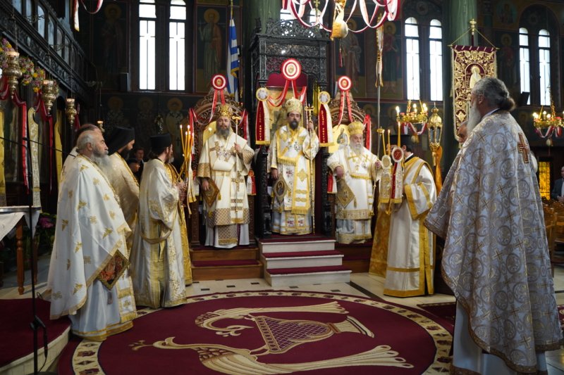 Συμμετοχή του Σεβ. Μητροπολίτου μας κ. Καλλινίκου, στις εορταστικές εκδηλώσεις προς τιμήν του Αγίου Αχίλλειου, Πολιούχου των Γρεβενών