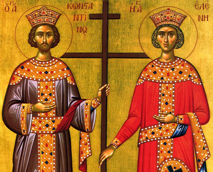Κωνσταντίνος-και-Ελένη-Ισαπόστολοι