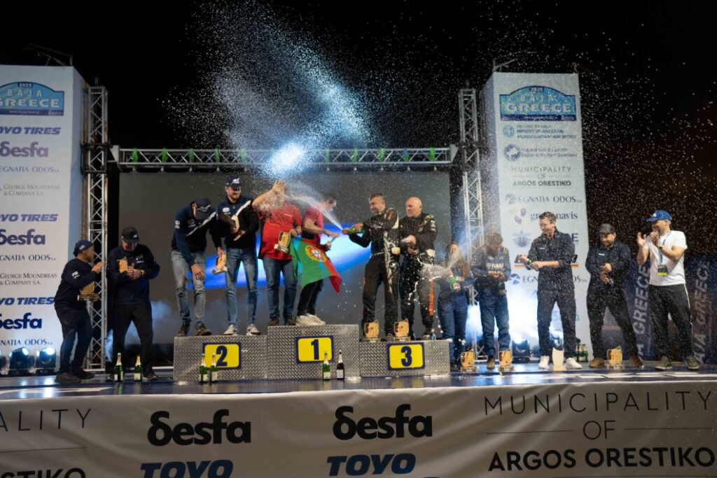 BAJA GREECE 2025: Μεγάλοι νικητές οι Πορτογάλοι Tiago Reis και Paulo Fiuza