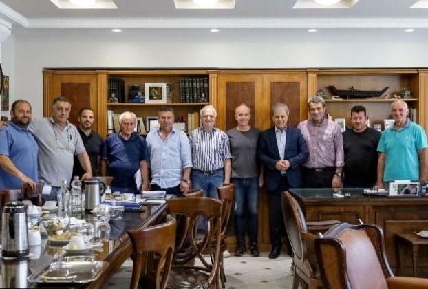 Νέα συνάντηση εργασίας του Περιφερειάρχη με τον ΤΟΕΒ Βασιλειάδας-Μελισσοτόπου– Σταυροποτάμου–Βέργας