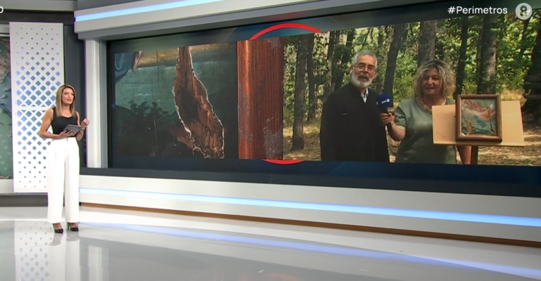 Λέχοβο: Η περίφημη εικόνα με το βόλι στο ξωκλήσι του Προφήτη Ηλία