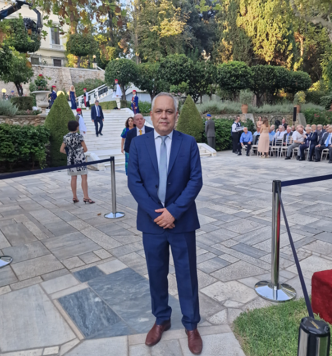 Ο Πρόεδρος της Ε.Ι.Ε.Τ. στην εκδήλωση για τη συμπλήρωση 50 ετών από την αποκατάσταση της Δημοκρατίας