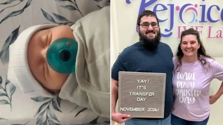 Γεννήθηκε το “γηραιότερο” μωρό στον κόσμο – Από έβρυο που καταψύχθηκε το 1994