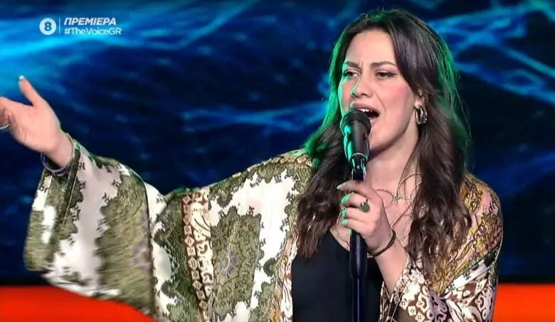 Η Βίκυ Χατζή από την Καστοριά κατέπληξε στο “The Voice of Greece”