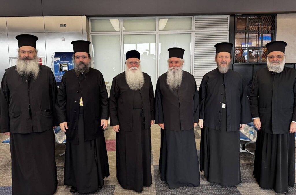 Αναχώρηση του Μητροπολίτου Καστορίας για τα Ιεροσόλυμα