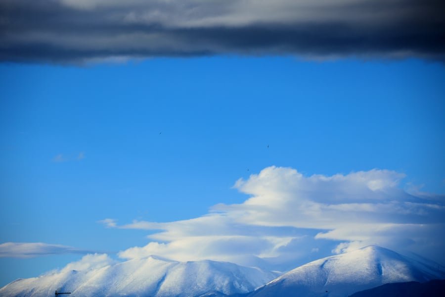 Έπεσαν τα πρώτα χιόνια (εικόνα)