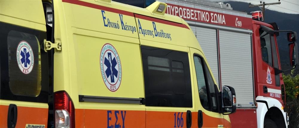 Σοβαρό τροχαίο στο Πλατύ Πρεσπών – Απεγκλωβίστηκαν δύο άνδρες χωρίς αισθήσεις