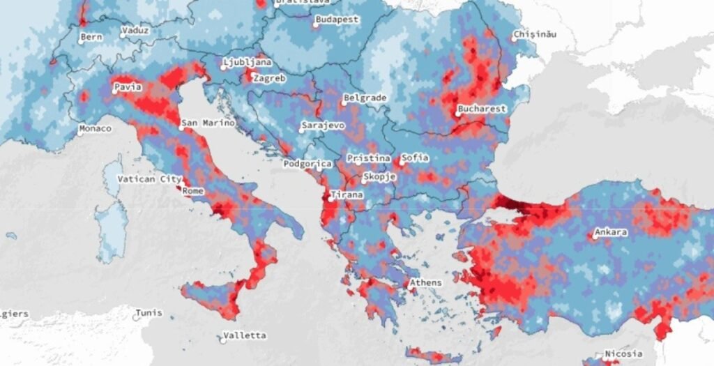 Ευρώπη σε «σεισμικό κίνδυνο»: Η νέα πλατφόρμα με τις επικίνδυνες ζώνες
