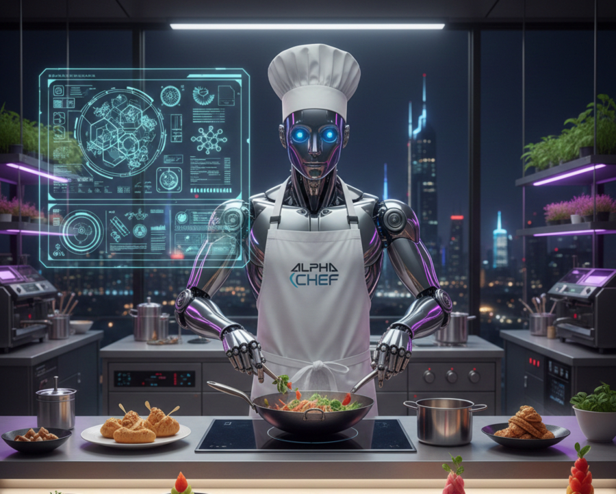 Θα δοκιμάζατε κάποιο από τα πιάτα που δημιούργησε ο πρώτος σεφ τεχνητής νοημοσύνης στον κόσμο;