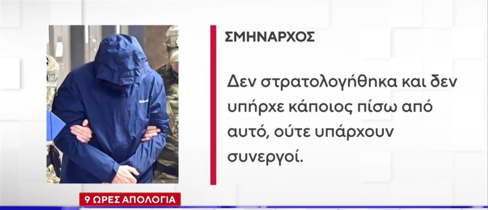 Στις φυλακές Κορίνθου ο σμήναρχος: “Ζητώ συγγνώμη από την πατρίδα”