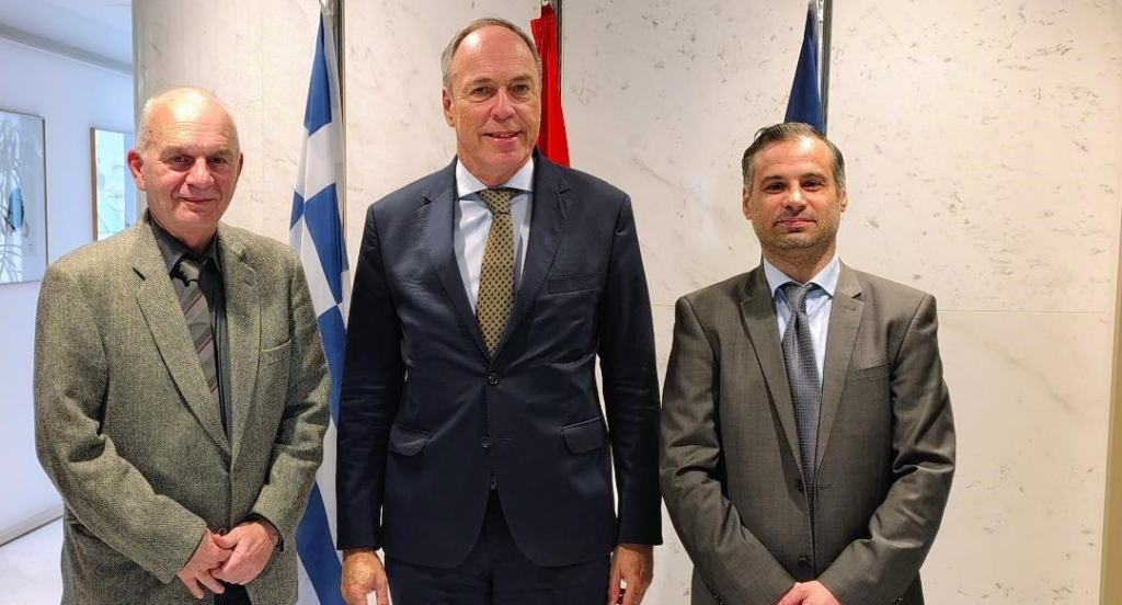 Συνάντηση της Ένωσης Συντακτών Επαρχιακού Τύπου με τον Πρέσβη του Λουξεμβούργου