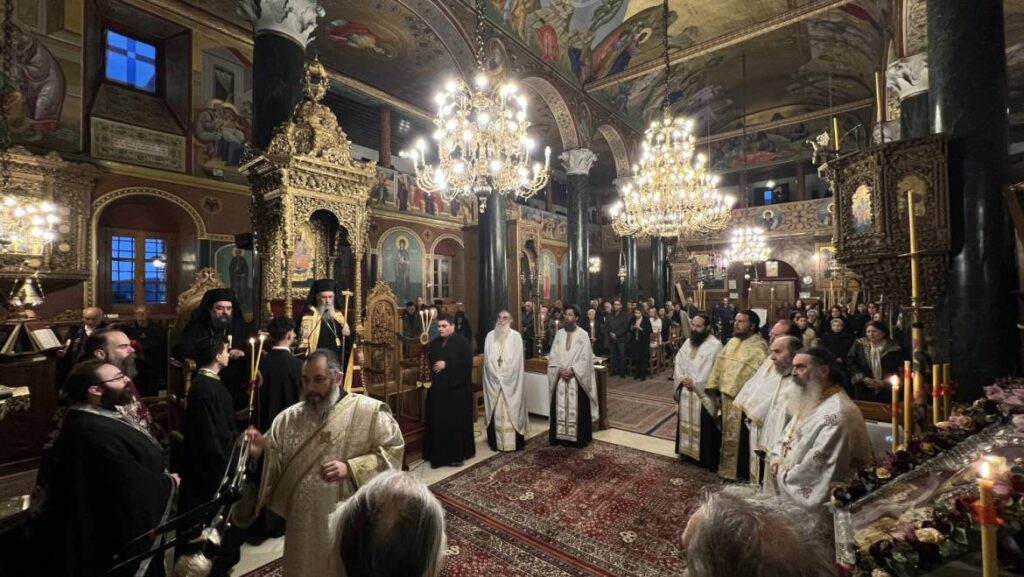 Ο Γ΄ Κατανυνικτικός Εσπερινός στην Μητρόπολη Καστορίας
