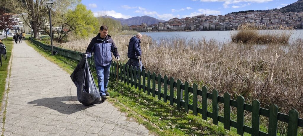 Συνεχίζει τις δράσεις καθαριότητας ο Σύλλογος Φίλων Περιβάλλοντος Καστοριάς