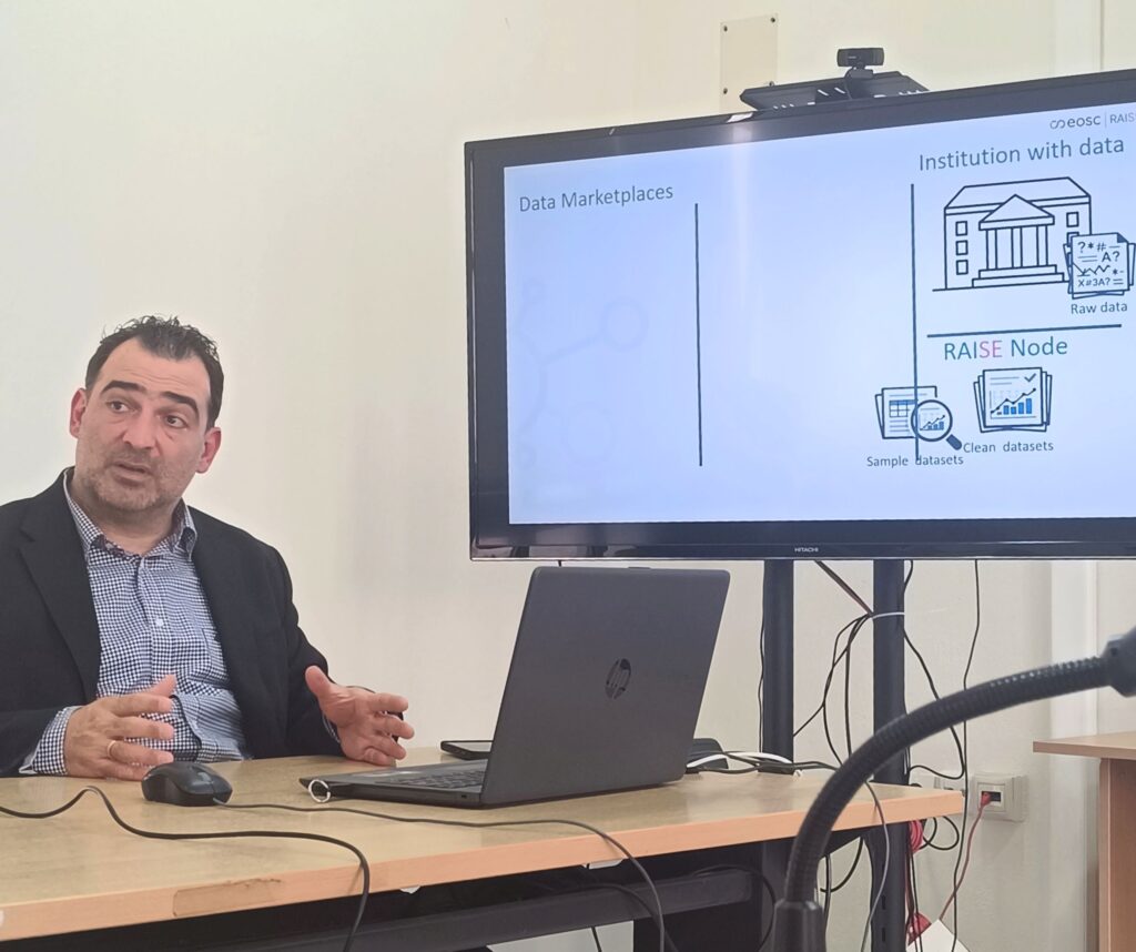 «Ανοιχτά δεδομένα»  –Συνάντηση διερεύνησης συνεργασίας για την τεχνολογία RAISE–