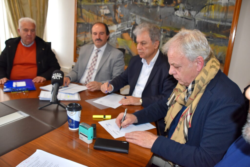 Σύμβαση για την  Ανέγερση Συνοριακής Διέλευσης Λαιμού Πρεσπών