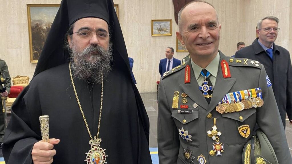 Τρισάγιο στον Μητροπολιτικό Ναό παρουσίου του Α/Γ.Ε.Σ.